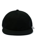 Basic Cotton Ball Cap / BLACK