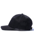 COTTON LOGO DEEP CAP / BLACK